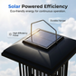 Lampe tue-moustiques 2-en-1 solaire