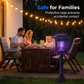 Lampe tue-moustiques 2-en-1 solaire