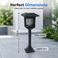 Lampe tue-moustiques 2-en-1 solaire