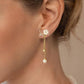 💐 50% DE RÉDUCTION 🌺 Boucles d'oreilles fleur convertibles – Fines, dorées à l’or – Polyvalentes, légères & parfaites pour le quotidien ou les soirées ✨