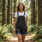 👖 50% DE RÉDUCTION ✨ Combinaison rétro femme – Bretelles réglables, boutonnage devant & grandes poches – Tissu polyester léger, 7 couleurs – parfaite pour le printemps, l’été ou un look décontracté 🌸