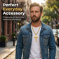 📢📢50 % DE RÉDUCTION !! ⏰Men's Vintage Chain Necklace with Cross Pendant