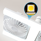 📢📢40 % DE RÉDUCTION !! ⏰Ventilateur de plafond à double tête avec lumière LED – design moderne avec télécommande pour salon et chambre