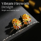 📢📢 37 % DE RÉDUCTION !! ⏰ Boucles d'oreilles clous motif feu d'artifice colorées pour femme