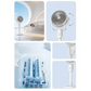 🌀Retractable & Cordless Fan with Remote Control