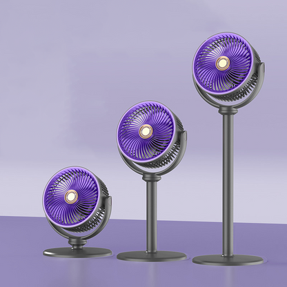 🌀Retractable & Cordless Fan with Remote Control