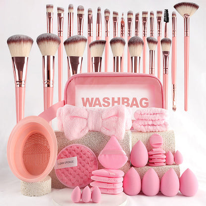 📢📢50 % de réduction !! ⏰Ensemble tout-en-un de pinceaux et éponges de maquillage
