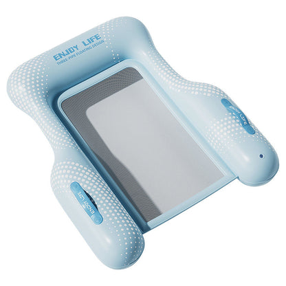 📢📢50 % DE RÉDUCTION !! ⏰Bouée transat de piscine en PVC douce pour la peau