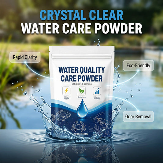 Poudre pour le nettoyage de l'eau, à action rapide et douce