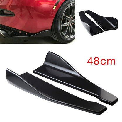 📢📢50 % DE RÉDUCTION !! ⏰Becquet Pare-Chocs Arrière Universel Aérodynamique – PP Résistant aux Chocs, 48cm, 2 Coloris, Idéal Protection & Style Sportif 🏎️