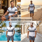 📢📢 -60% ⏰ Ensemble deux pièces homme : chemise et short