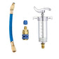 📢📢40 % DE RÉDUCTION !! ⏰Injecteur Colorant & Huile Climatisation Auto – Laiton Premium Haute Résistance, Tuyau 2500 PSI, Raccord Rapide R134a, Corps Transparent Gradué · 230g ✨