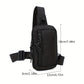 📢📢40 % DE RÉDUCTION !! ⏰Sac Bandoulière Homme Urban Commuter – Tissu Polyester Résistant Eau, Compartiments Organisés Passeport Téléphone Clés, Sangle Réglable 3 Ports · Ultraléger · Noir ✨