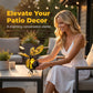 🐝🌸 PROMO FLASH 50% ! Lumière Abeille Solaire Suspendue – Métal, Allumage Auto Crépuscule, Résiste Intempéries, 6-12h d'Éclairage, Idéale Jardin & Balcon 🏡✨