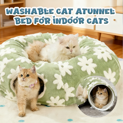 🐈 Limited-Time Offer: 50% Off Washable Cat Tunnel Bed