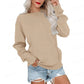 📢📢40% DE RÉDUCTION !! ⏰🌸 Sweat à col rond oversize femme – Coupe ample décontractée, matière douce et respirante, l’indispensable d’un look effortless au quotidien ☁️👖