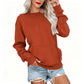 📢📢40% DE RÉDUCTION !! ⏰🌸 Sweat à col rond oversize femme – Coupe ample décontractée, matière douce et respirante, l’indispensable d’un look effortless au quotidien ☁️👖