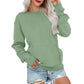 📢📢40% DE RÉDUCTION !! ⏰🌸 Sweat à col rond oversize femme – Coupe ample décontractée, matière douce et respirante, l’indispensable d’un look effortless au quotidien ☁️👖