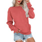 📢📢40% DE RÉDUCTION !! ⏰🌸 Sweat à col rond oversize femme – Coupe ample décontractée, matière douce et respirante, l’indispensable d’un look effortless au quotidien ☁️👖
