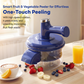 🍎50% DE RÉDUCTION ! Éplucheur et mixeur électrique de fruits et légumes - Épluchage automatique en un seul bouton, design 2-en-1 multifonction