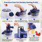 🍎50% DE RÉDUCTION ! Éplucheur et mixeur électrique de fruits et légumes - Épluchage automatique en un seul bouton, design 2-en-1 multifonction