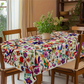 🌸🍽️ -50% ! 🏡 Nappe à Motifs Floraux Rétro – Plusieurs Tailles, Facile d’Entretien & Protection des Surfaces