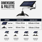 💥 -50% ! Lampe Solaire Extérieure Étanche – Zéro électricité, tout le charme ! 🔥 S'accroche partout, s'allume tout seul, résiste à la pluie ⚡ Offre limitée ⏳
