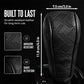 📢📢50% DE RÉDUCTION !! ⏰ Cache Pommeau de Levier de Vitesse Respirant Universel – Cuir PU + Éponge – Perforation Laser & Protection Tri-Couche pour Intérieur Auto 🛡️