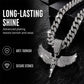 📢📢40% DE RÉDUCTION !! ⏰Collier Pendentif Strass pour Homme