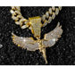 📢📢40% DE RÉDUCTION !! ⏰Collier Pendentif Strass pour Homme