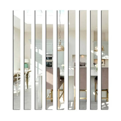 📢📢40% DE RÉDUCTION !! ⏰Stickers Miroir Mural Auto-Adhésifs en Acrylique