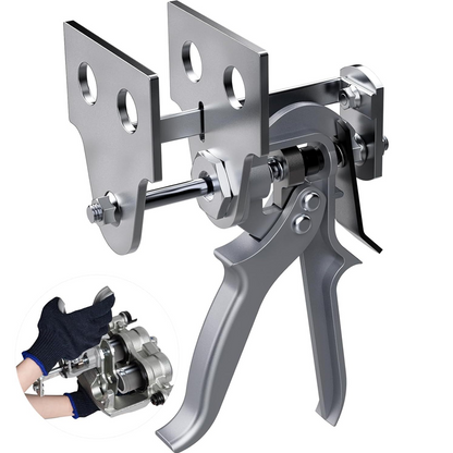 🔧 50% DE RÉDUCTION! 🚗 Outil de Compression d'Étrier de Frein – Double plateau, levier rapide & robuste – Idéal pour voitures et camionnettes 🛠️