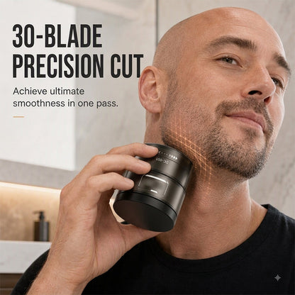 💥🛍️ -50% ! ✂️ Tondeuse Électrique 2-en-1 pour Crâne Rasé et Barbe – 30 Lames de Précision, Confort Flottant 360° & Affichage Digital.