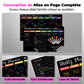 📅🛒 -50% ! 🧬Ensemble de Planificateur Calendrier Magnétique pour Réfrigérateur – Anti-Taches, Haut Contraste & Mise en Page Complète.