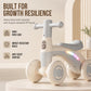 🎈🛒 -50% ! 🚴Draisienne pour Bébés et Tout-Petits – PP Léger, 4 Roues Stabilisatrices & LED Musicale