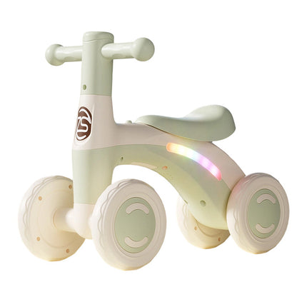 🎈🛒 -50% ! 🚴Draisienne pour Bébés et Tout-Petits – PP Léger, 4 Roues Stabilisatrices & LED Musicale