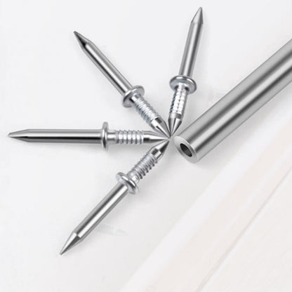 📢📢40% DE RÉDUCTION !! ⏰ Clous en Acier au Carbone pour Pose Sans Joint – Tête en Losange & Revêtement Anticorrosion, 50 Pièces avec Outils for une Installation Facile et Durable ✨🛠️