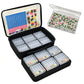 📢📢50% OFF !!⏰Boîte de Rangement pour Accessoires Diamond Art avec Compartiments Intérieurs Sans Bord
