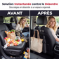 🚗🛒 -50% ! 🪝Crochets Multifonctions pour Appuie-Tête de Voiture – Cuir Premium, Charge Lourde & Installation Rapide