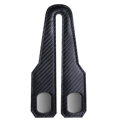 🚗🛒 -50% ! 🪝Crochets Multifonctions pour Appuie-Tête de Voiture – Cuir Premium, Charge Lourde & Installation Rapide