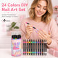 💅 50% DE RÉDUCTION! 🎨 Set de 12 stylos nail art – Double pointe, précis & créatif ✨