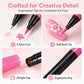 💅 50% DE RÉDUCTION! 🎨 Set de 12 stylos nail art – Double pointe, précis & créatif ✨