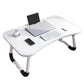 📢📢40% DE RÉDUCTION !! ⏰Foldable Laptop Bed Table with Cup Holder