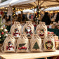 📢📢40 % DE RÉDUCTION !! ⏰ Sacs cadeaux Noël – Imprimés festifs, cordon & réutilisables ✨