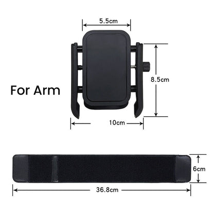 📢📢40 % DE RÉDUCTION !! ⏰Support de Téléphone Rotatif à 360° – Bracelet & Brassard 2-en-1 for Mains Libres en Course et Livraison 💪✨