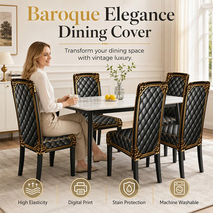 🪑🧼 Housse de chaise extensible – Lavable et ajustable, protège et relooke vos chaises en un clin d’œil, pour une salle à manger toujours impeccable 🏠✨