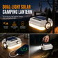 📢📢40 % DE RÉDUCTION !! ⏰Lanterne de Camping Solaire à LED – Rechargeable & Powerbank Intégré for Éclairage et Charge en Plein Air ✨