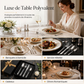📢📢40 % DE RÉDUCTION !! ⏰ Ensemble de Couverts 4 Pièces en Acier Inoxydable – Finition Miroir & Tranchant Micro-Dentelé for une Table Chic au Quotidien ✨🍽️