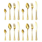 📢📢40 % DE RÉDUCTION !! ⏰ Ensemble de Couverts 4 Pièces en Acier Inoxydable – Finition Miroir & Tranchant Micro-Dentelé for une Table Chic au Quotidien ✨🍽️