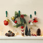 Attaches et crochets en silicone pour couronnes de Noël (lot de 5) – Fixez vos couronnes et guirlandes en toute simplicité
